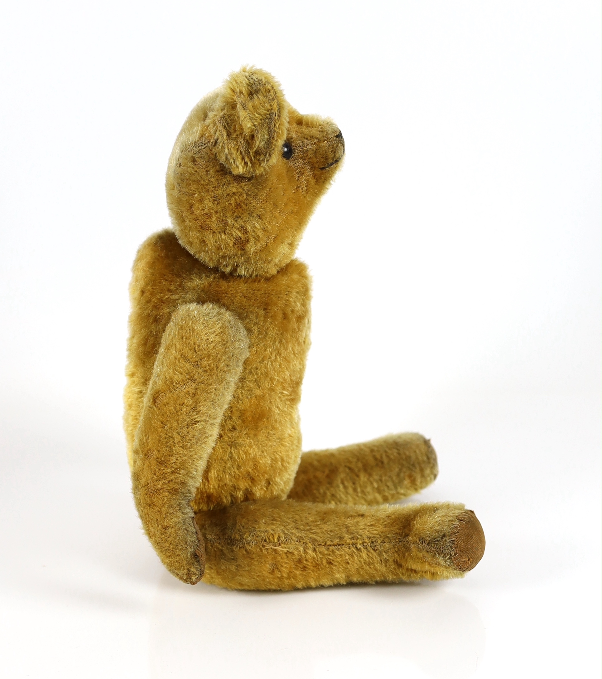 An early bear, possibly American c.1913, 40cm, in good condition, old repairs to paws